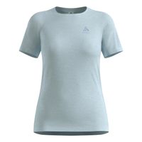 odlo essential seamless  camiseta de running mujeres - azul claro