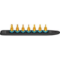 hazet 8500-sr7 smartrail con 7 ranuras r cuadrado hueco 14 pulgadas 63 mm r perfil torx interior perfil de hexagono interior r t30 r t20 r t25 r 3 r 4 r 5 r 6 r numero de herramientas 7
