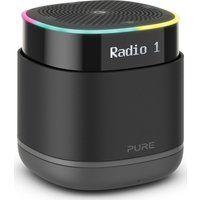 streamr portable dabr bluetooth radio - charcoal charcoal