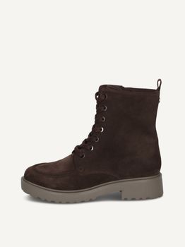 CAPRICE Bootie, brown, made of Leather without heel, Size 40