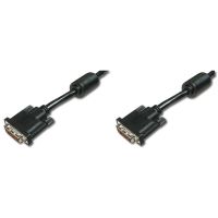 digitus cable adaptador dvi dual 3m negro
