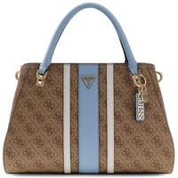 guess bolso de mano hwbs96 72070 noelle ii luxury satch para mujer