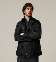 belstaff para hombre 105300 chaqueta fieldmaster marino 46 casual algodon