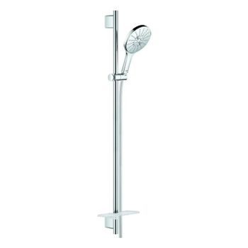 Conjunto De Ducha Con Barra Grohe Rainshower Smartactive 150 3 Chorros, Chrome, 26594000