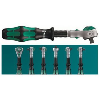 Llave Carraca Zyklop 152mm Wera 1/4'