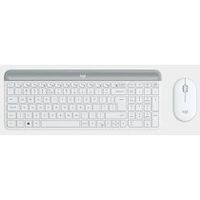 pack teclado  ratan rf inalambrico espaaol blanco logitech mk470