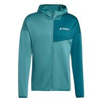 adidas terrex xpr light fleece chaqueta para correr hombres - turquesa verde