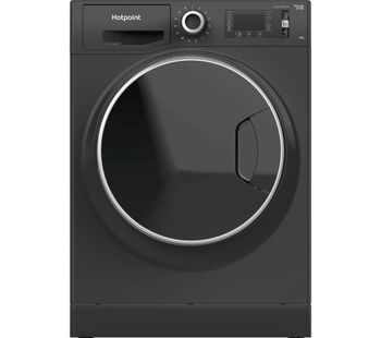 HOTPOINT ActiveCare NLLCD 1065 DGD AW UK WiFi-enabled 10 kg 1600 Spin Washing Machine - Grey, Grey