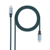 nanocable cable usb 32 gen2x2 20gbps 5a100w 4k60hz 3m negro