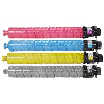 pack 4 Toner compatibles con RICOH AFICIO MP-C306 / MP-C307 / MP-C406 NEGRO CIAN MAGENTA  AMARILLO