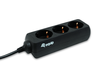 REGLETA 3 TOMAS EQUIP IEC320 CONECTOR A 3 SCHUKO