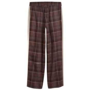 Puma Yellow Pantalón fluido T7 Relaxed Tartan Woven Track Pants Op para hombre