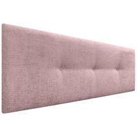dhome cabecero de lana natural con botones 160x50cm camas 150160 - salmon