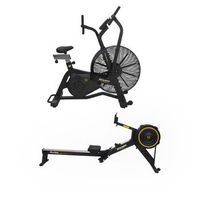 pack maquina de remo row hero  air bike hero z-3 behumax