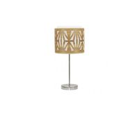 lampara sobremesa metal color niquel serie katerina 17cm