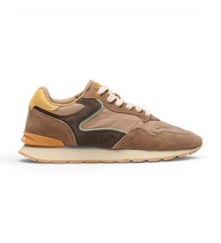 HOFF para mujer. 22602406 Zapatillas de Piel City Chroma marrón (40), Plano, Ante, Cordones, Casual