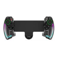 ipega pg-9777s joystick de sala bluetooth con diseno telescopico controlador de juego con luz rgb y vibracion de doble