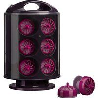 3663u hair rollers - purple purple
