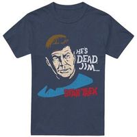 star trek tops y camisetas hes dead jim para hombre