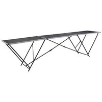 mesa para empapelar plegable de mdf y aluminio 300x60x78 cm vidaxl