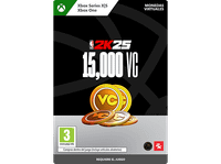 xbox series x s  one nba 2k25 pack de 15000 vc codigo descarga
