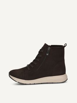 CAPRICE Bootie, brown, made of Leather without heel, Size 41