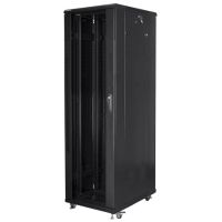 rack de suelo lanberg ff01-6042-12b 42u 800kg 600x1000mm negro ventilacion ip20