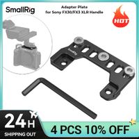 placa adaptadora smallrig para sony fx30  fx3 xlr mango para sony a7 iv y a7s iii md4019 para jaulas 3241 3667 2999 3639 3594
