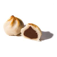 mazapan relleno de chocolate - suspiros de chocolate - bolsita de