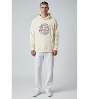 gant para hombre 2067110 sudadera graphic beige m casual algodon