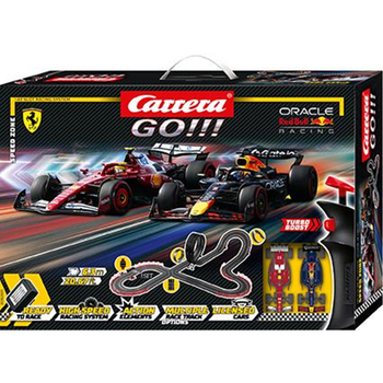 Carrera - Pista Carreta GO Speed Zone (F1 Ferrari Hamilton+F1 Red Bull Verstappen) 6,3m           (20062605)