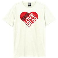 amplified clothing camiseta manga larga love me do para mujer