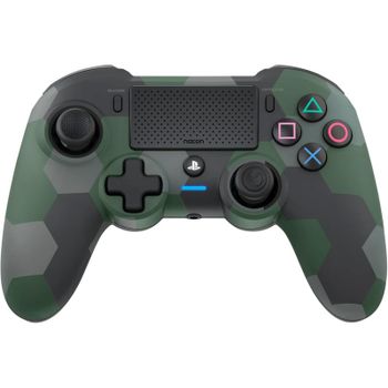 Nacon Asymetric Mando Inalámbrico Asimétrico para PS4 Camuflaje Verde