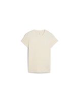 camiseta puma essentials script mujer beige