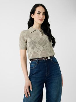 Suéter De Mezcla De Lana