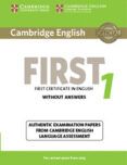 cambridge english first 1 for revised exam from 2015 student s book wi