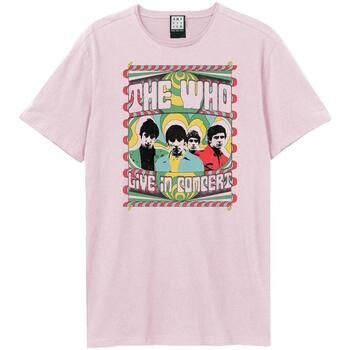 Amplified Clothing Camiseta Paisley Live In Concert para mujer