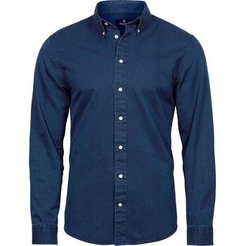 Tee Jays Camisa manga larga TJ4002 para hombre