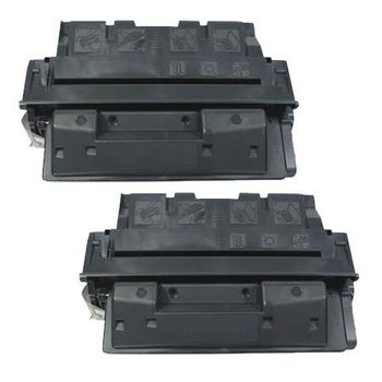 Compatible Multipack HP LaserJet 4100n Printer Toner Cartridges (2 Pack) -C8061A