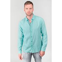 le temps des cerises camisa manga larga camisa rodas para hombre