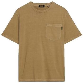 Superdry Camiseta T-shirt Contrast Stitch Pocket para hombre
