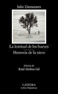 La lentitud de los bueyes; Memoria de la nieve