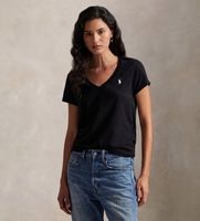 polo ralph lauren para mujer 211b14611009 camiseta de algodon negro s casual manga corta