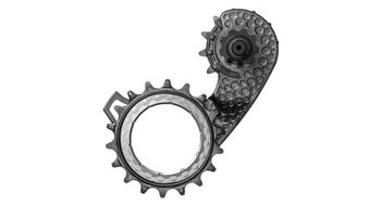Solera absoluteblack hollowcage para ultegra   dura ace 11 s gris