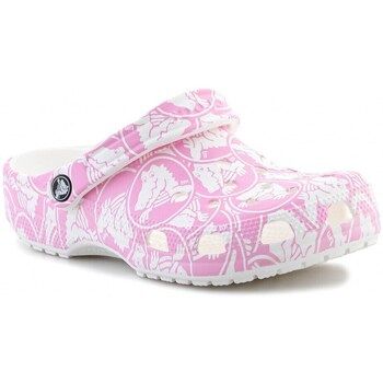 Crocs Zuecos Classic Duke Print Clog para mujer