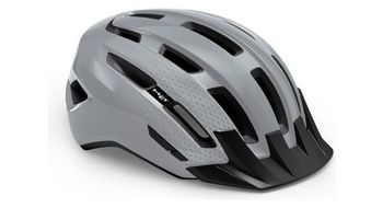 Casco met downtown glossy grey