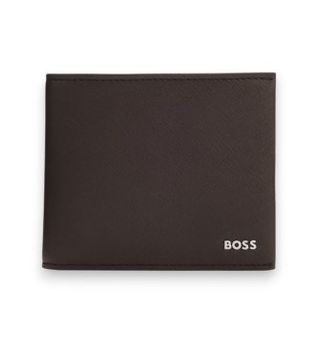 BOSS para hombre. 50568378 Cartera Northon marrñon (OSFA), Marrón, Casual, Clásico, Piel