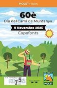 60è. dia del camí de muntanya. capafonts - 1:10.000