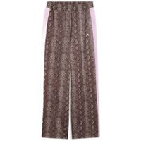 puma yellow pantalones t7 snake aop straight pants op para mujer