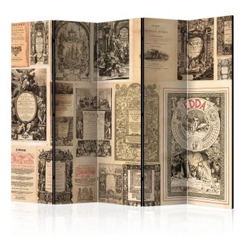 Biombo - Vintage Books Ii (225x172 Cm)